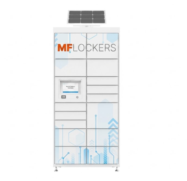 Smart Solar Parcel Locker [Linux cost-effective]