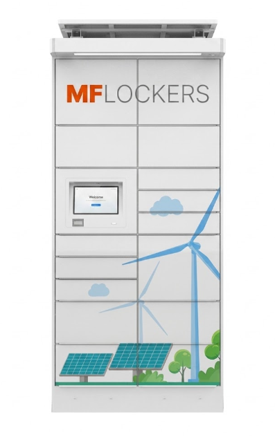 Smart Solar Parcel Locker [Linux cost-effective]