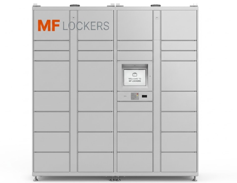 Modern smart office locker system